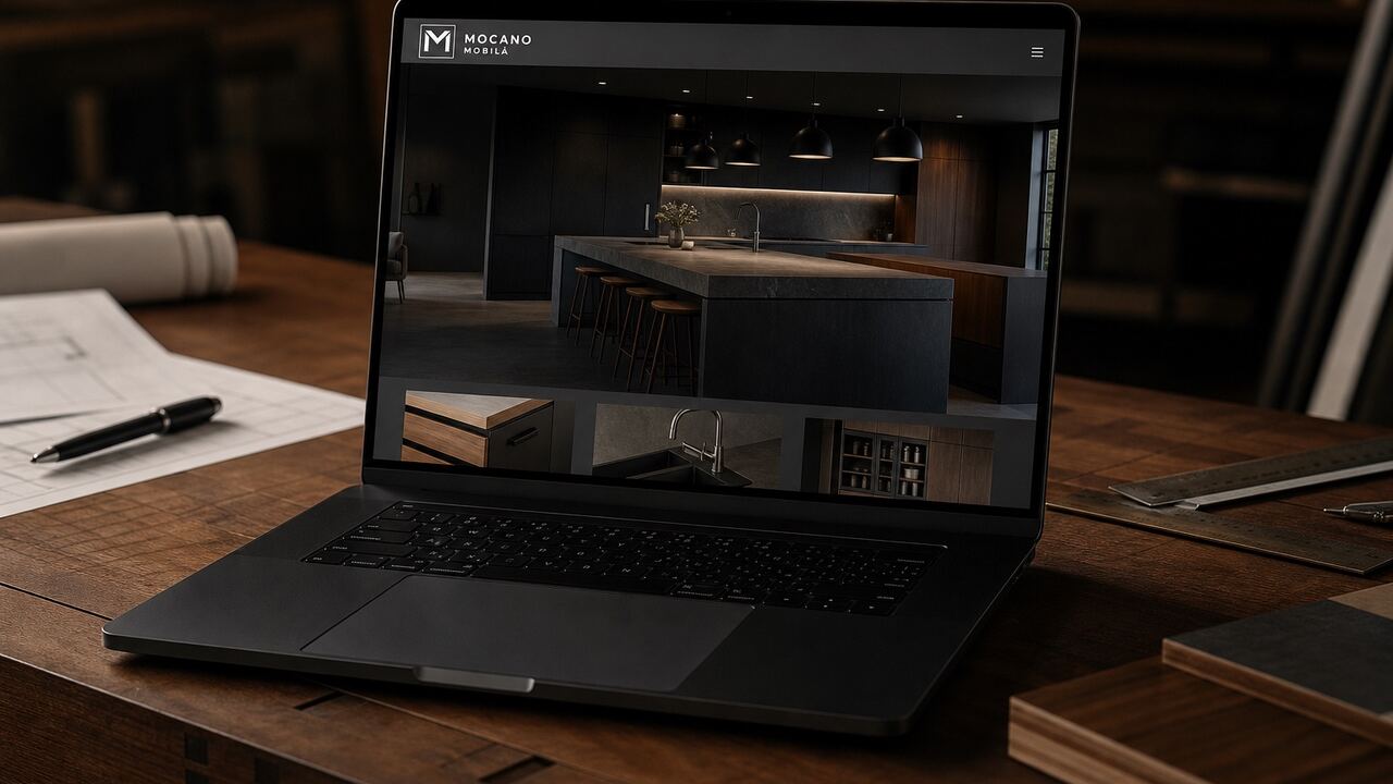 Mocano Mobilă — Custom Furniture project screenshot